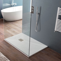 Receveur de douche Ardoisé (120x80)cm (RARDOISE-BE) extra-plat beige