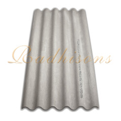 Tuile en Fibrociment 1520x920x5,00mm (sans amiante) gris